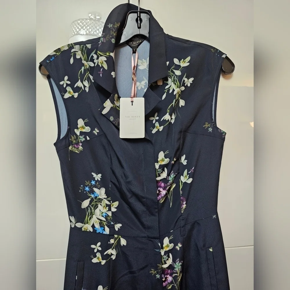 BNWT Ted Baker London Ficia entangled enchantment Jumpsuit - Picture 10 of 16